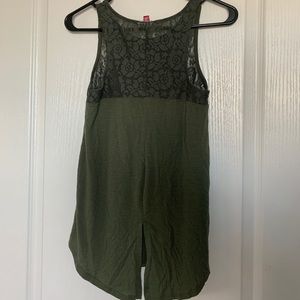 Olive green tank